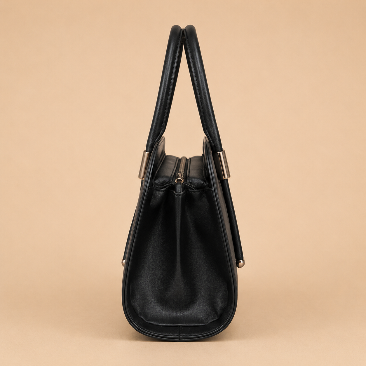 Noir Grace Top Handle Satchel