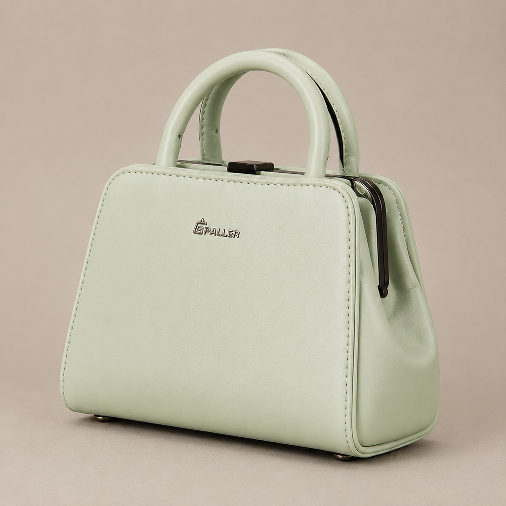 Verona Mint Top Handle Bag