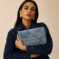 Sienna Denim Crossbody Bag