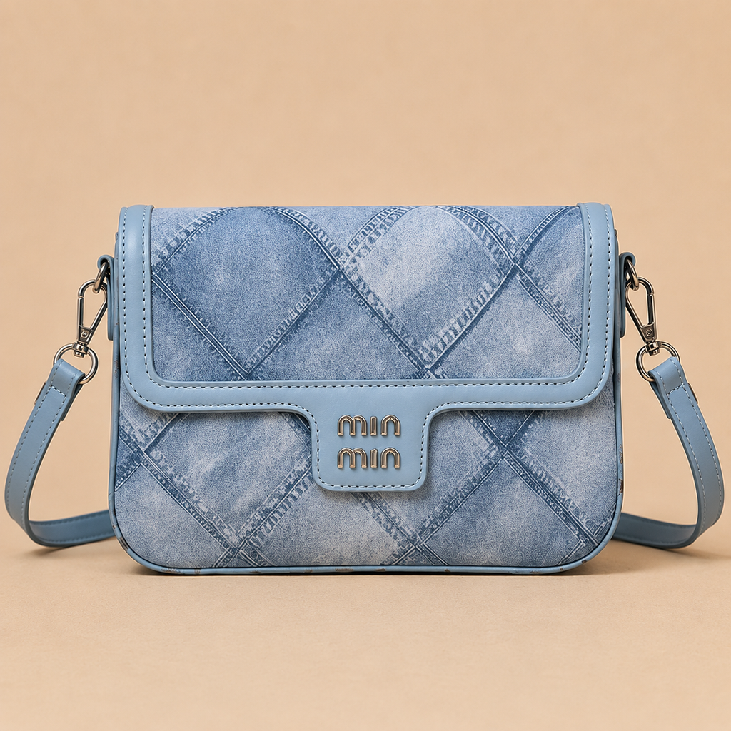 Sienna Denim Crossbody Bag