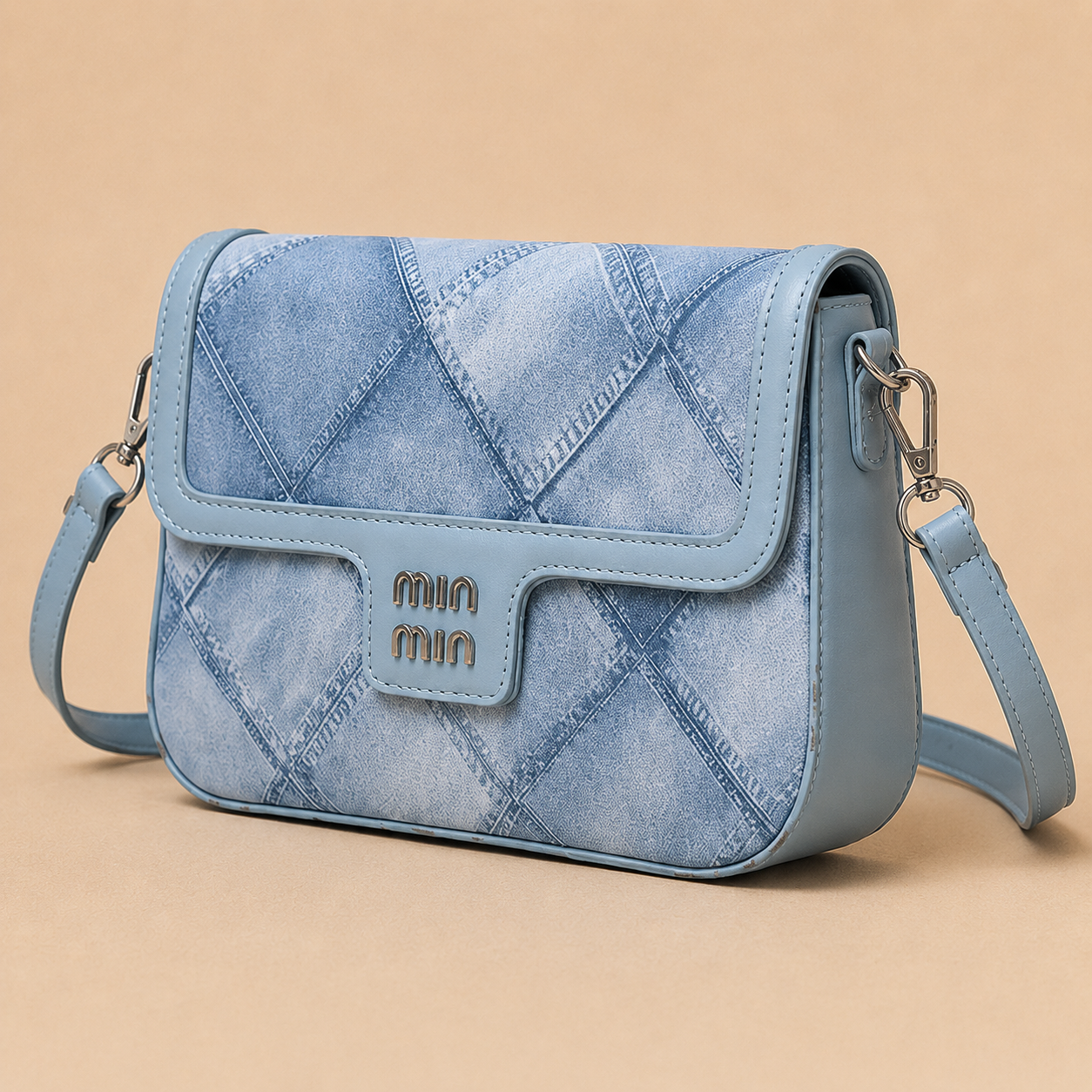 Sienna Denim Crossbody Bag
