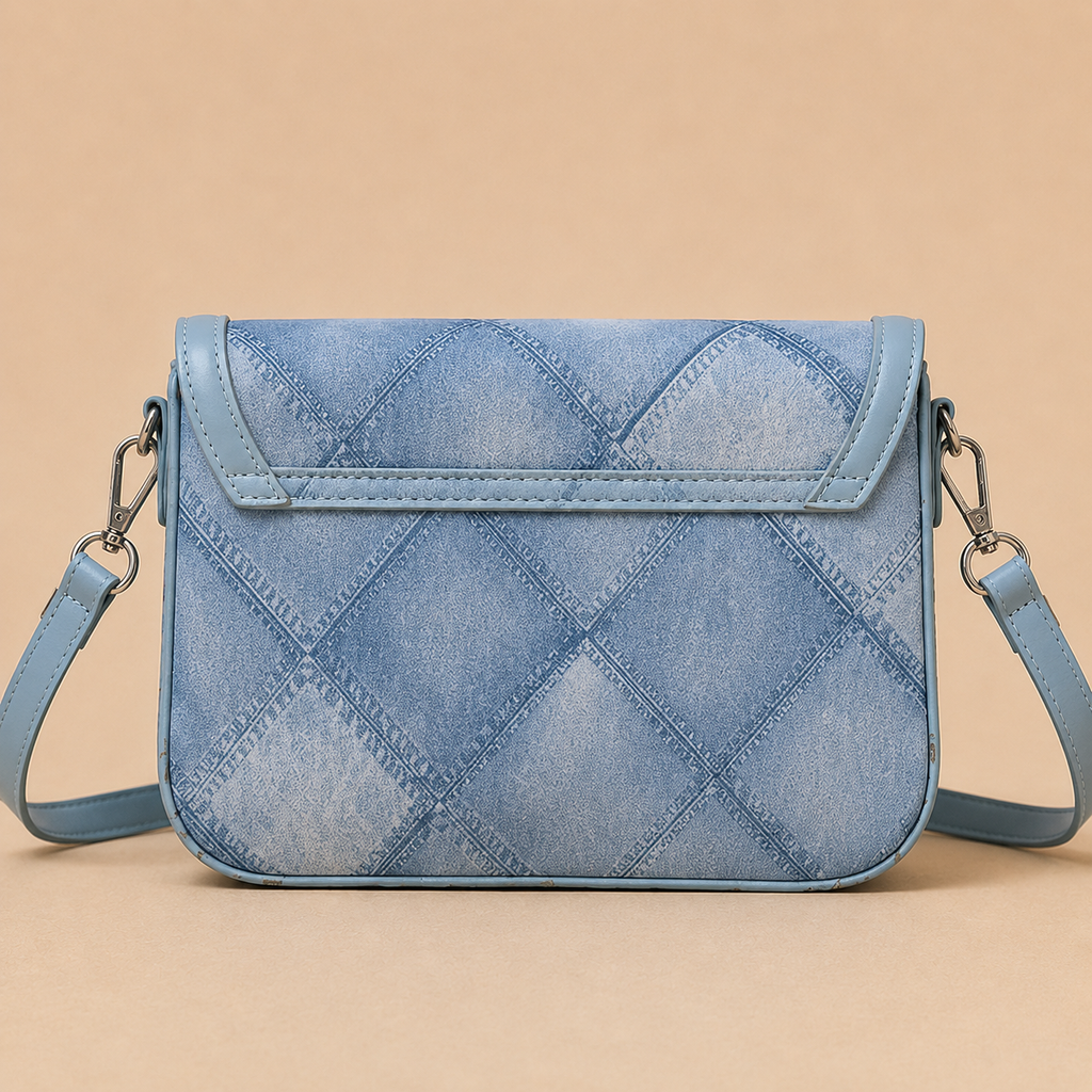Sienna Denim Crossbody Bag