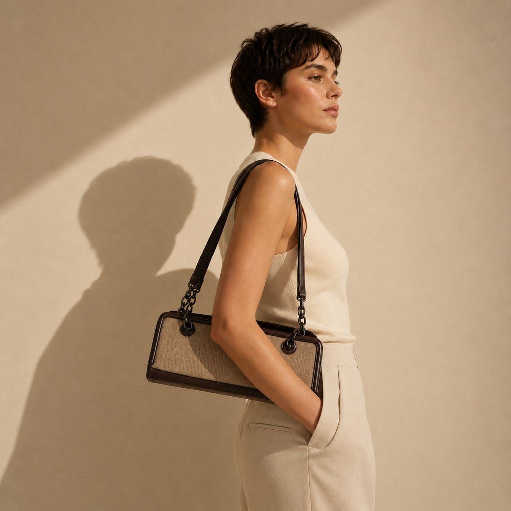 Monroe Canvas Shoulder Bag