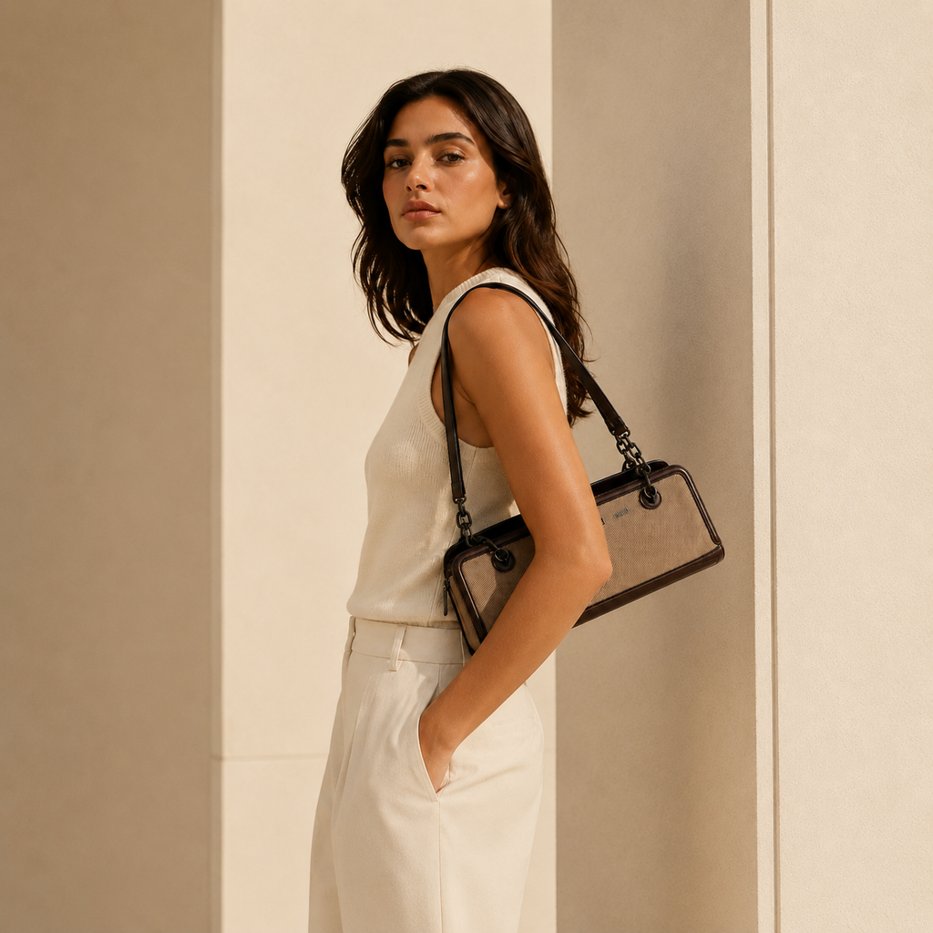 Monroe Canvas Shoulder Bag
