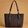 Midnight Luxe Chain Tote