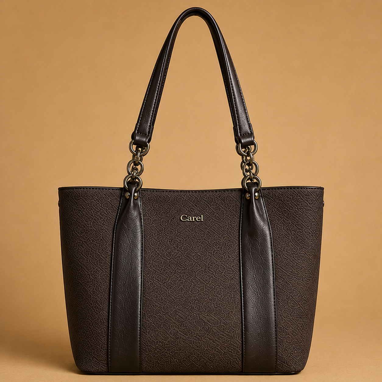 Midnight Luxe Chain Tote
