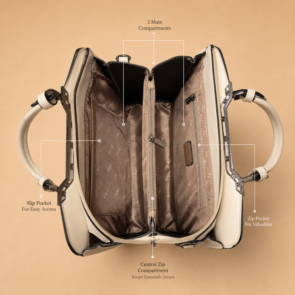 Madison Ivory Executive Carryall