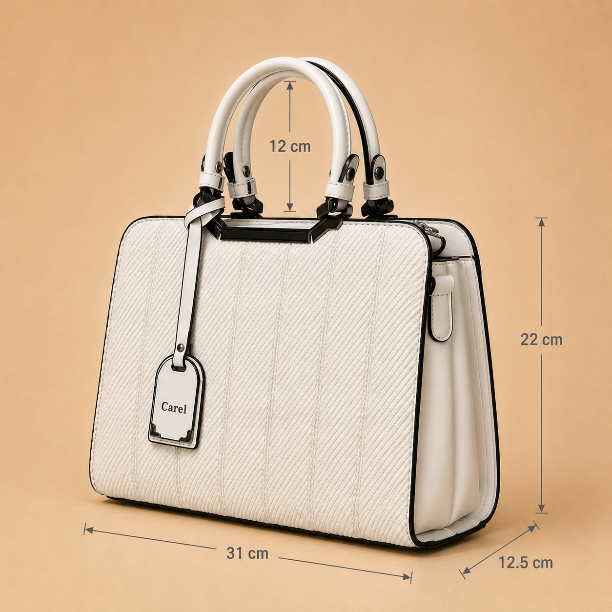 Madison Ivory Executive Carryall