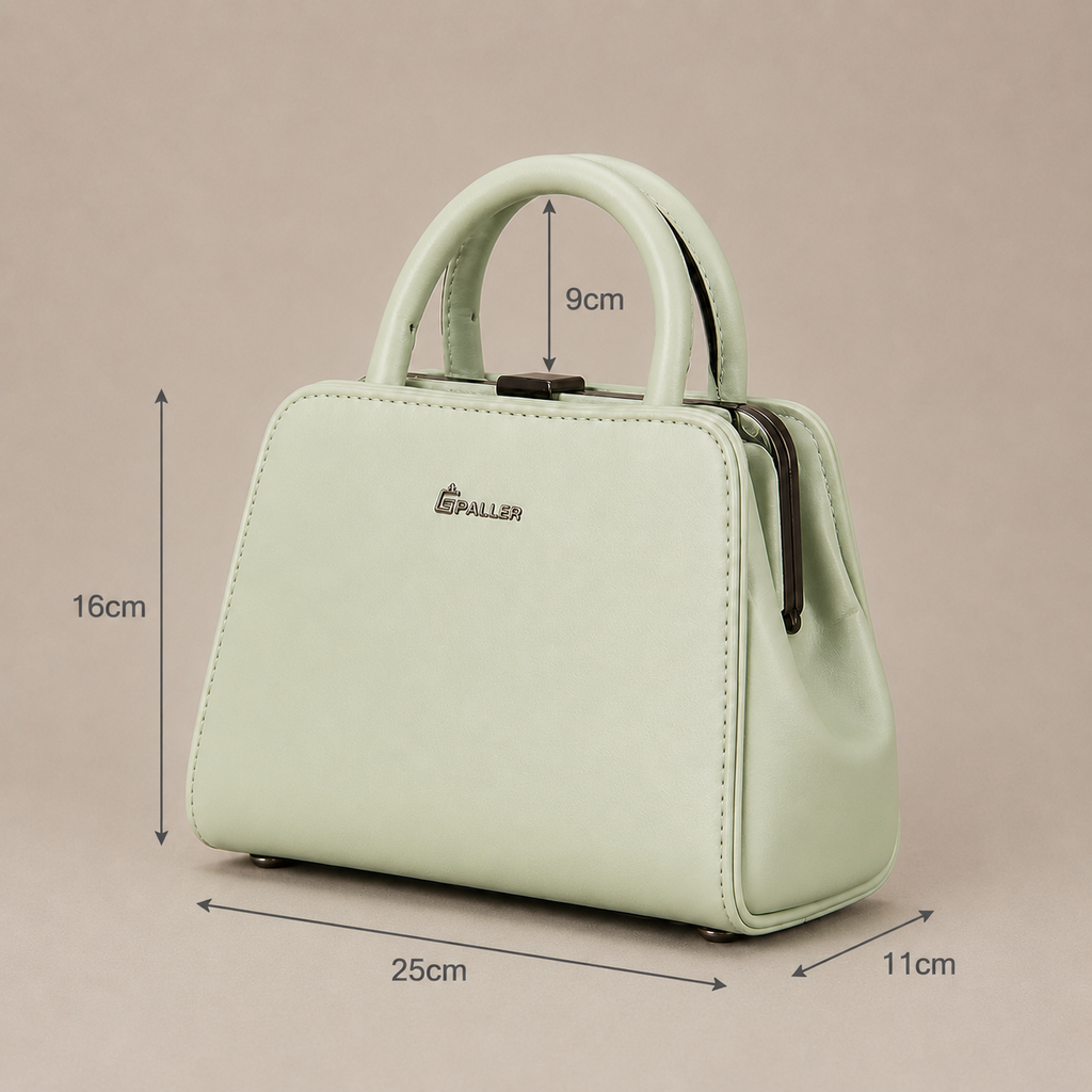 Verona Mint Top Handle Bag