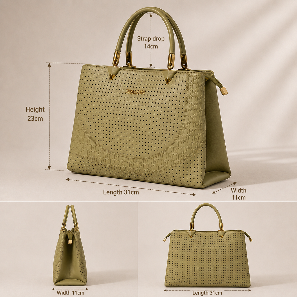 Siena Luxe Structured Handbag